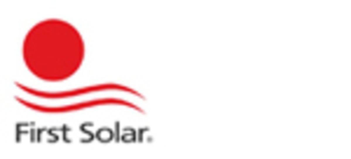 First Solar Logo - First Solar - Intersolar Global