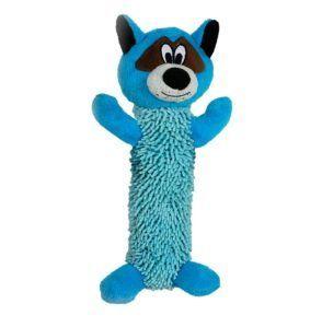Blue Raccoon Logo - SmartPetLove - Tender-Tuffs - Play Fetch or Tug-of-war - Shaggy Blue ...
