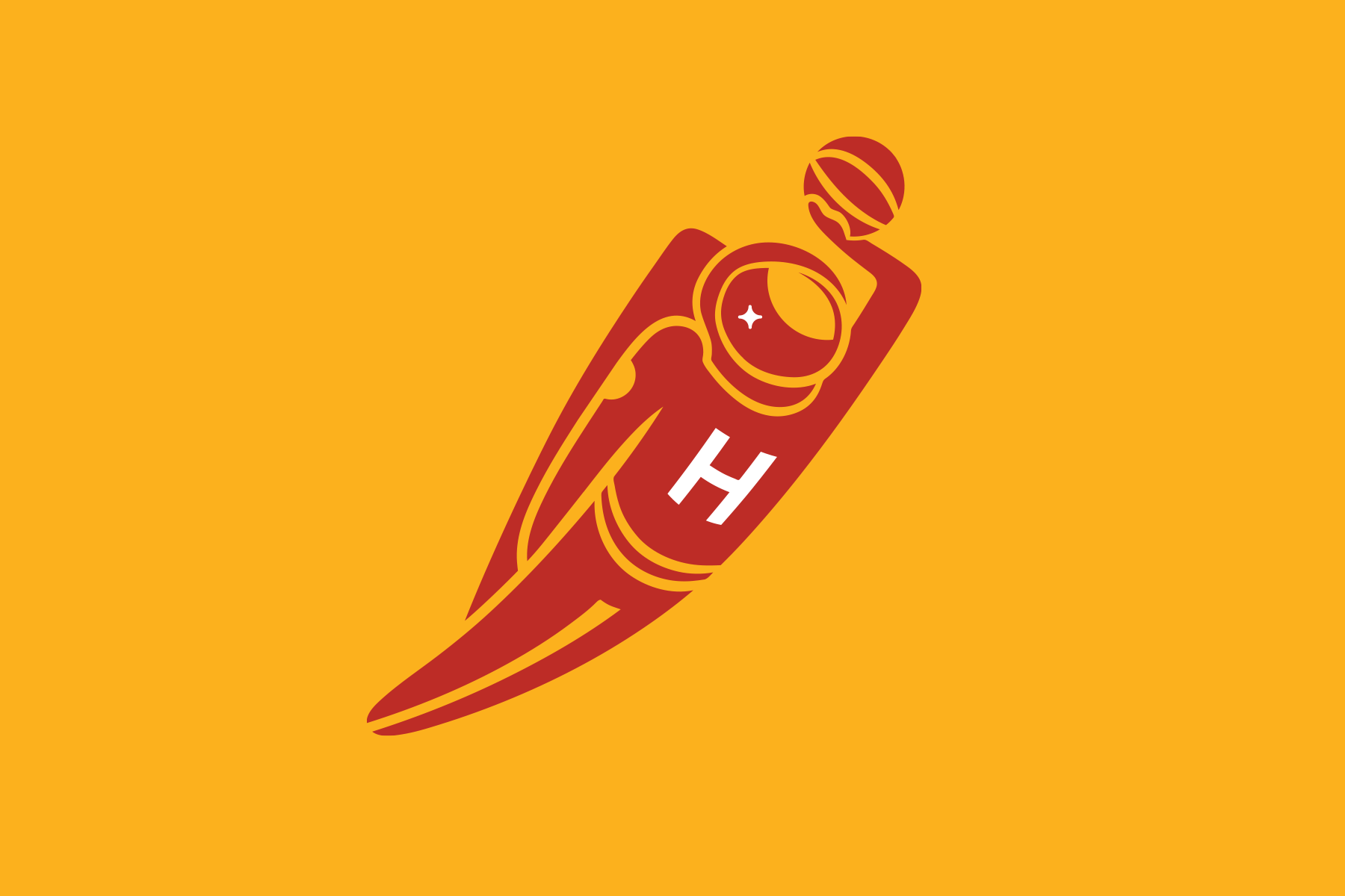 Rokets Logo - Michael Weinstein NBA Logo Redesigns: Houston Rockets