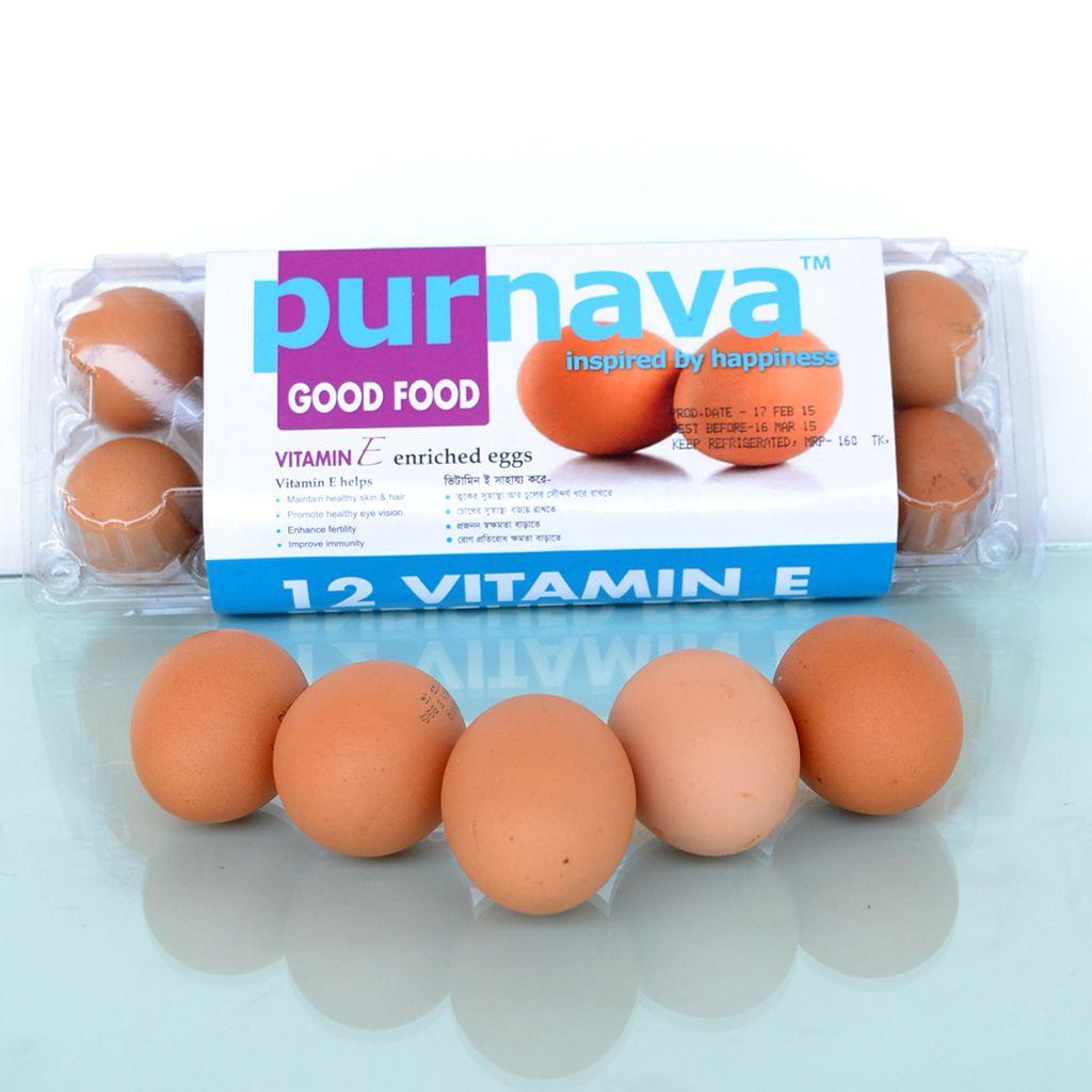 Egg Vitamin Logo - Vitamin E Egg - Purnava Limited