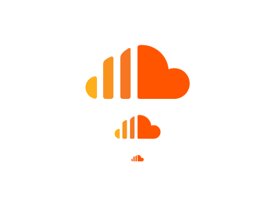 Small SoundCloud Logo - Soundcloud Logo Redesign by Nathan Romero | Dribbble | Dribbble