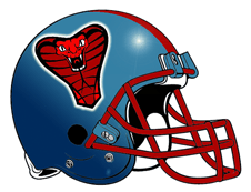 Cobra Football Logo - Fantasy Football Team Names. Fantasy Football Helmets