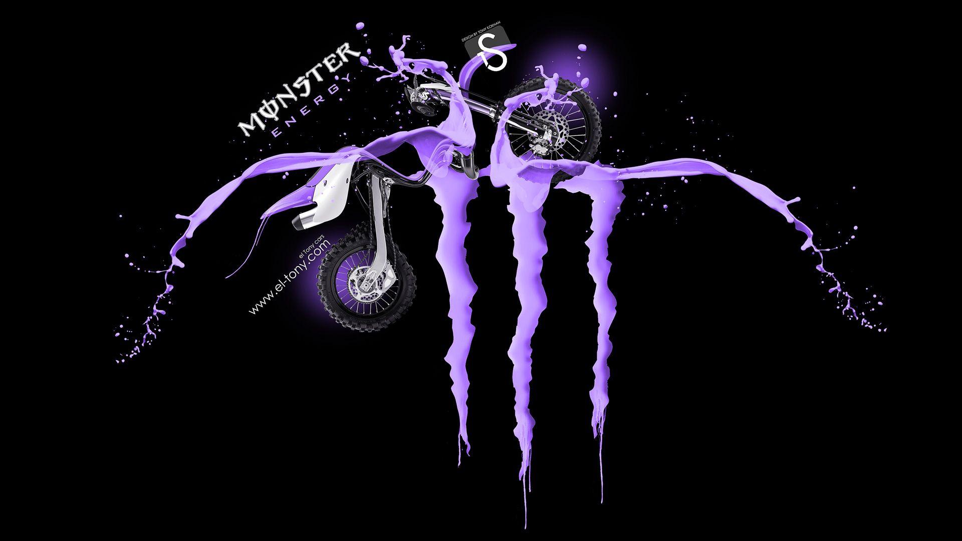Cool Monster Logo - Monster Energy Logo Acid Kawasaki 2013 | el Tony
