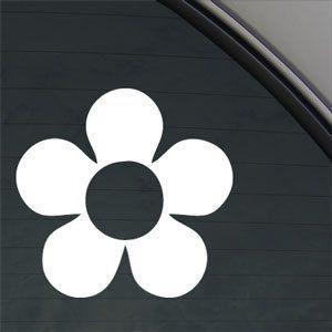 Hippie Flower Logo - Hippie Flower Power Floral Decal Window Sticker - Buy Online in UAE ...