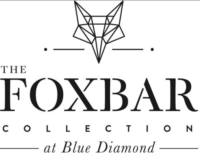 White and Blue Diamond Construction Logo - The Foxbar Collection at Blue Diamond - Toronto Condos