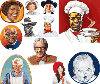 Famous People Logo - Portraits of the Famous Logo Icons | FindThatLogo.com