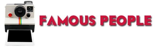 Famous People Logo - Famous People – OldGlory.com