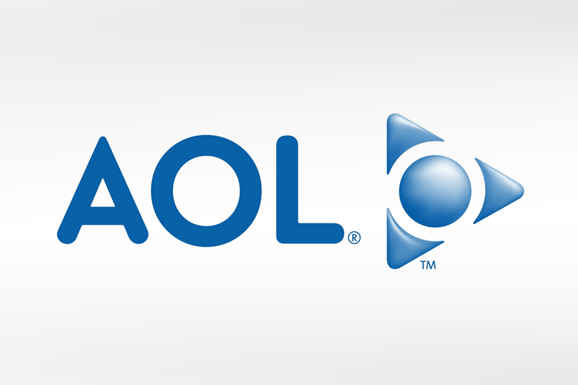 AOL Triangle Logo - 32 Famous Triangle Logos