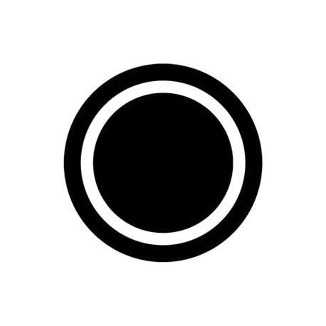 Circle Outline Logo - Rosco Glass Gobo Outline Lighting Store