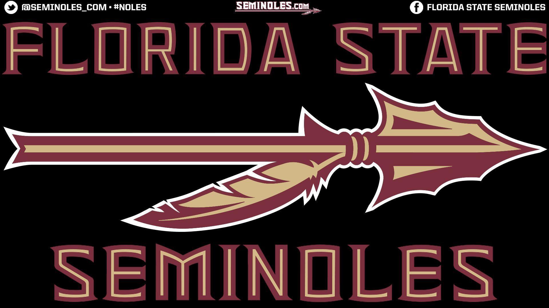 Florida State Spear Logo - Seminoles.com Desktop Wallpaper