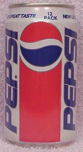 Pepsi Can Logo - Pepsi