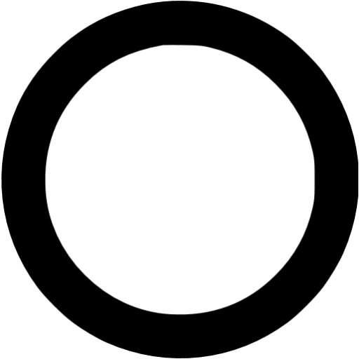 Circle Outline Logo - Black circle outline png 6 PNG Image
