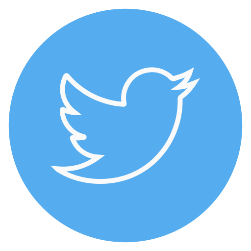 Social Media Twitter Logo - Circle, outline, social-media, twitter icon