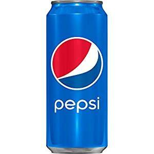 Pepsi Can Logo - Amazon.com : Pepsi 16 Ounce Cans, 12 Count : Soda Soft Drinks ...