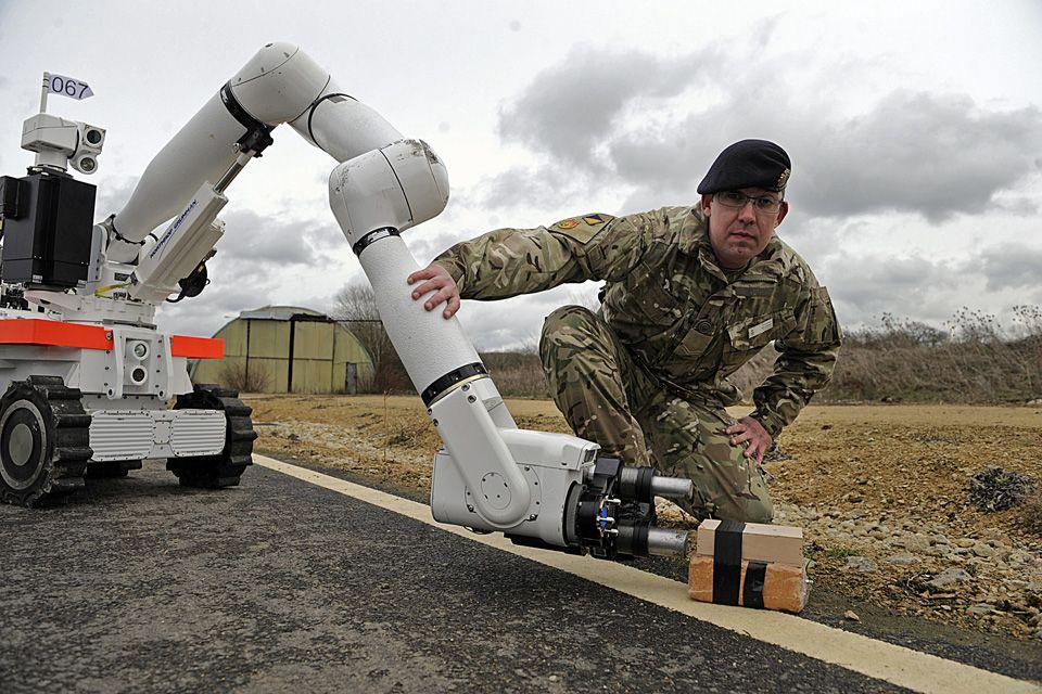 Military Bomb Squad Logo - million bomb disposal training facility opens