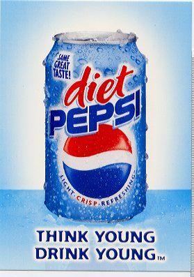Pepsi Can Logo - Diet Pepsi