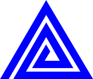 Blue Lines Logo - Triangle Lines Logo Download - Bootstrap Logos