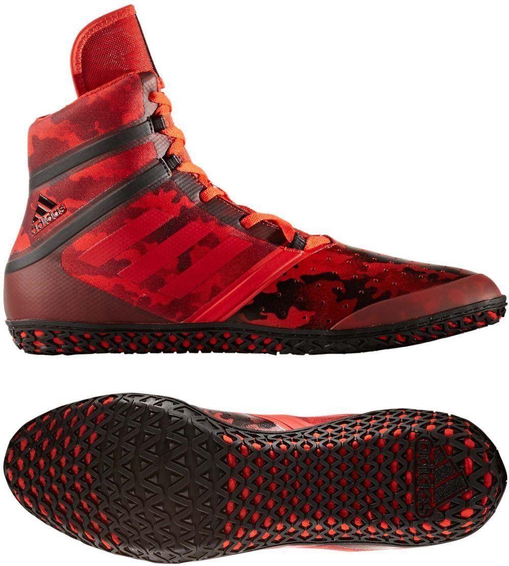 Red Flying Shoe Logo - Adidas Flying Impact Wrestling Boots | Adidas Boxing Shoes | Fight ...