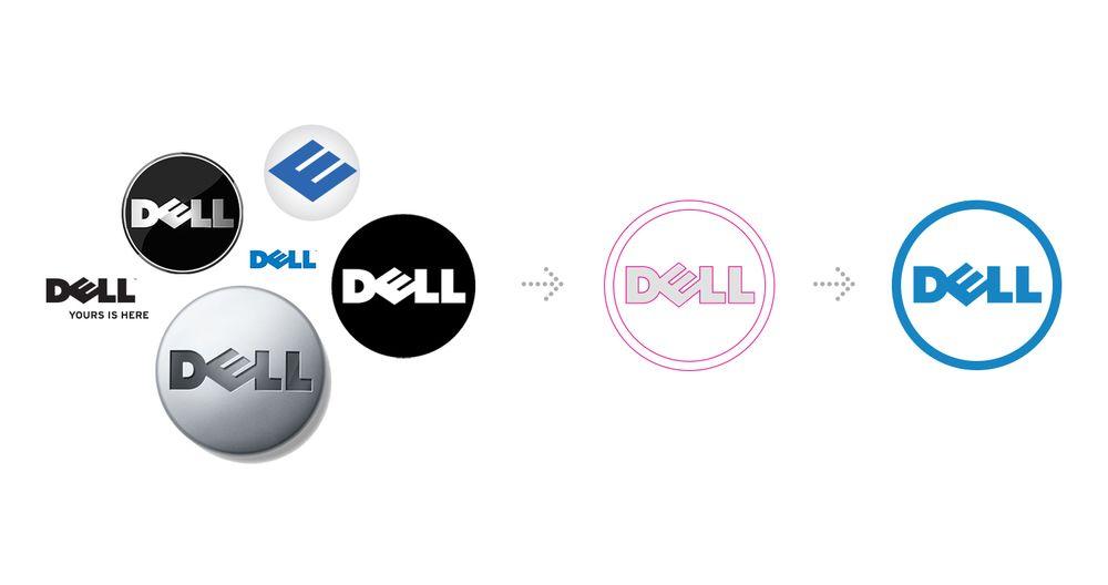 First Dell Logo - Dell Brand Evolution — Megan Stöhr