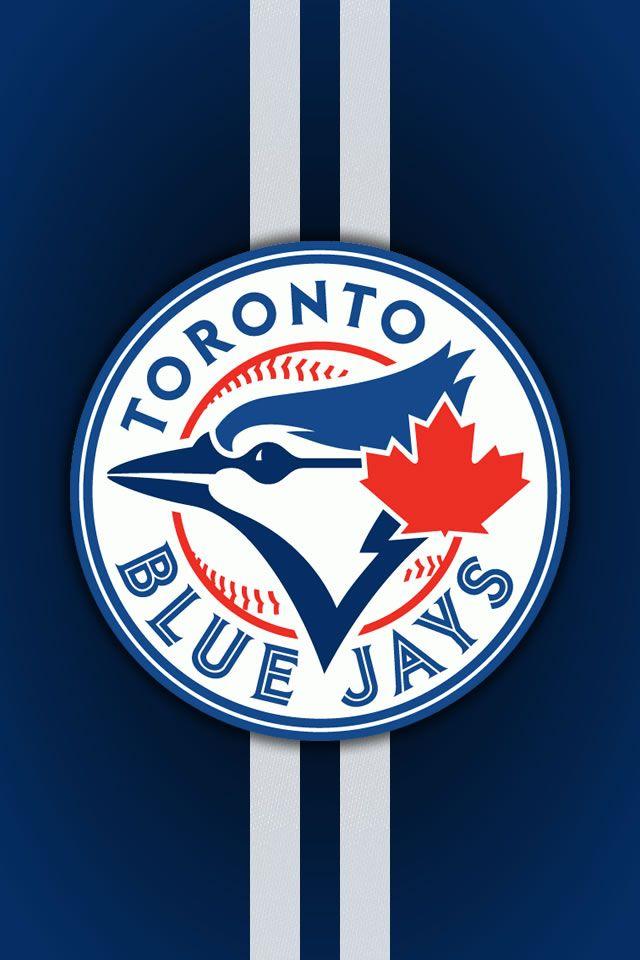 Toronto Blue Jays Team Logo - Blue Jays Logo and Stripes iPhone Wallpaper. Toronto Blue Jays