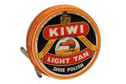 Orange Kiwi Bird Logo - Having originated in Australia, the shoe polish was boosted