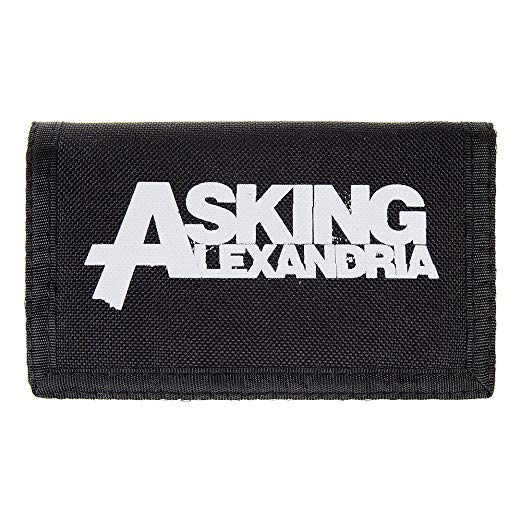 Asking Alexandria Logo - Asking Alexandria Logo Wallet (Black) at Amazon Men's Clothing store