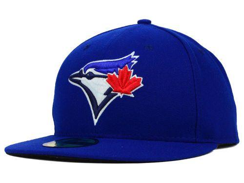 Toronto Blue Jays Team Logo - Toronto Blue Jays Game MLB Authentic Collection 59FIFTY Cap. Pro