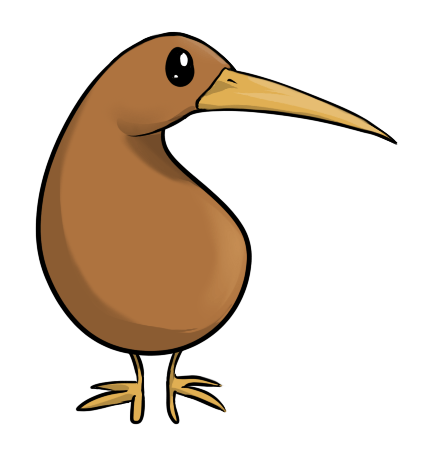 Orange Kiwi Bird Logo - Kiwi Bird PNG Transparent Kiwi Bird PNG Image