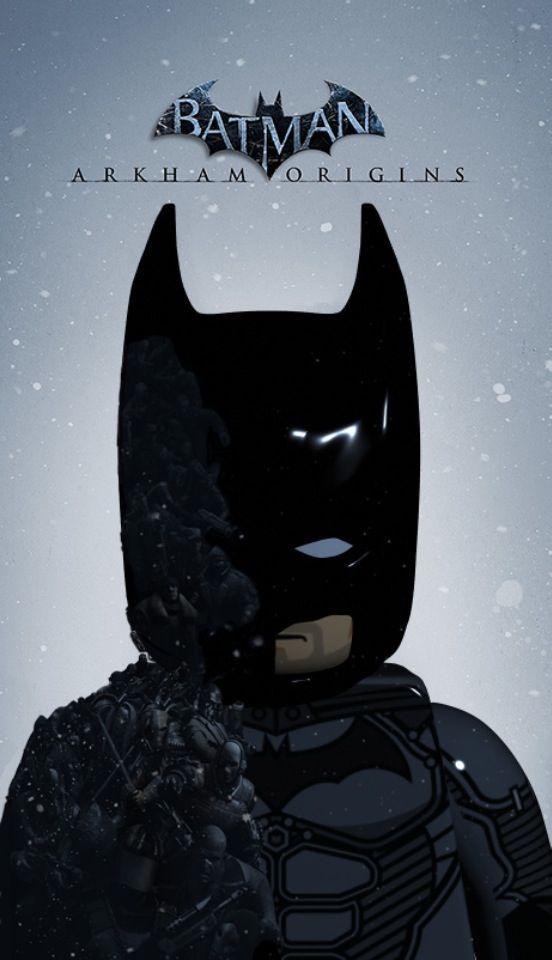 Batman Arkham Origins Batman Logo - Lego Batman: Arkham Origins. Batman Artwork. Lego batman, Batman, Lego