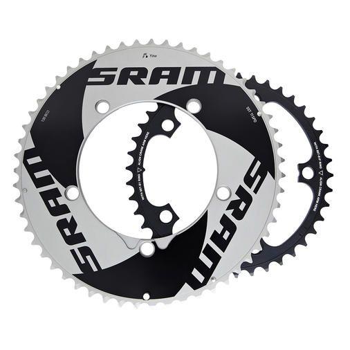 Red Saw Blade TT Logo - SRAM® Aero Chainrings 11-Speed | SRAM