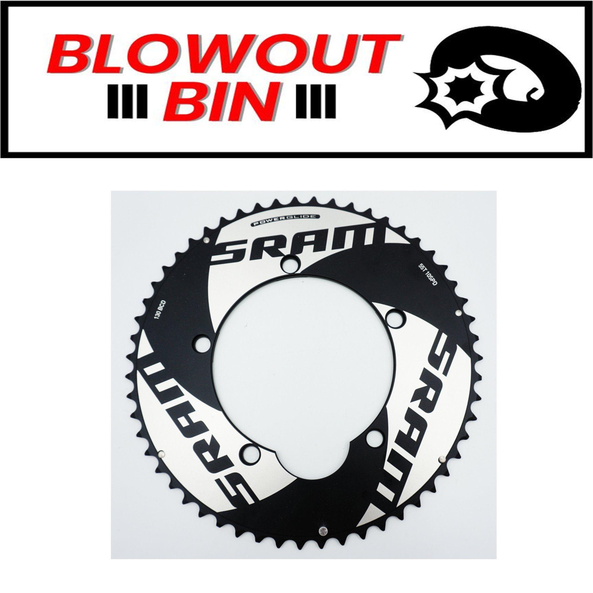 Red Saw Blade TT Logo - SRAM Red TT Chainring 130 BCD (55 teeth)