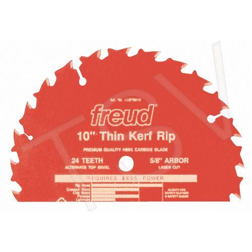 Red Saw Blade TT Logo - FREUD Freud TCS Industrial Saw Blade - Rip/Crosscut Thin Kerf | SCN ...