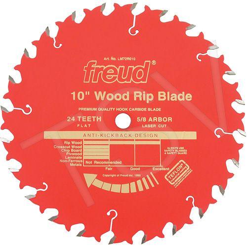 Red Saw Blade TT Logo - FREUD TCS Ripping Industrial Blades TT811 (LM72R012) | Shop Circular ...