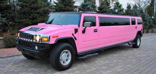 Pink Hummer Limo