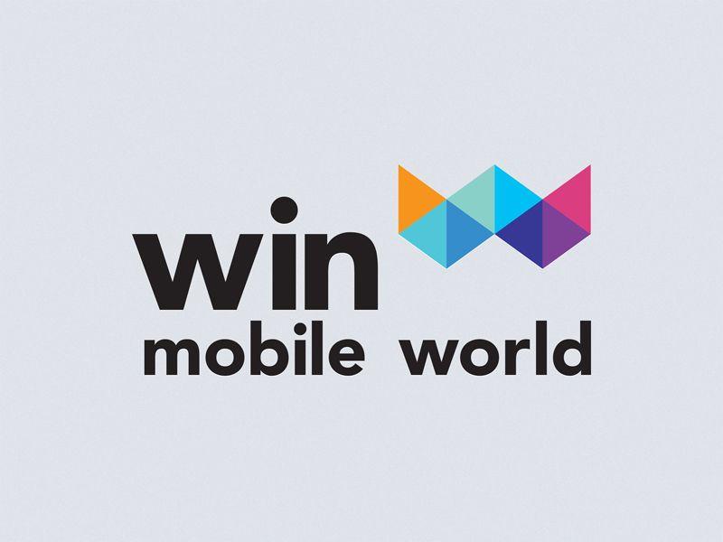 Win Logo - Win Mobile World - Logo and Brand Identity by RyanPyae | Dribbble ...