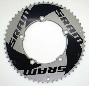 Red Saw Blade TT Logo - SRAM Red YAW 22 TT/TRI 2x11 Speed 55T Non-Hidden Bolt Chainring ...