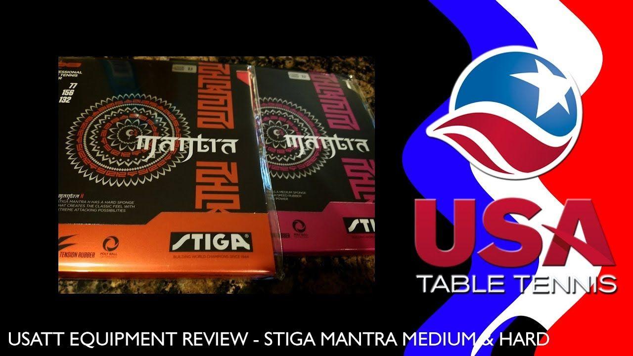 Red Saw Blade TT Logo - USATT Equipment Review - Stiga Mantra Medium and Hard Table Tennis ...