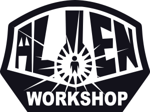 Alien Workshop Skateboard Logo - Joey Guevara 120mm Alien-Workshop Skateboard Decks | Titus