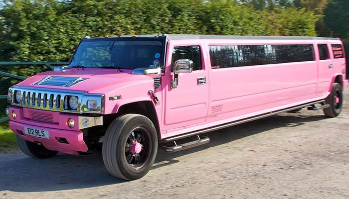 Pink Hummer Logo - Limo Hire Manchester | Hummer limos Services - Earls Limousines