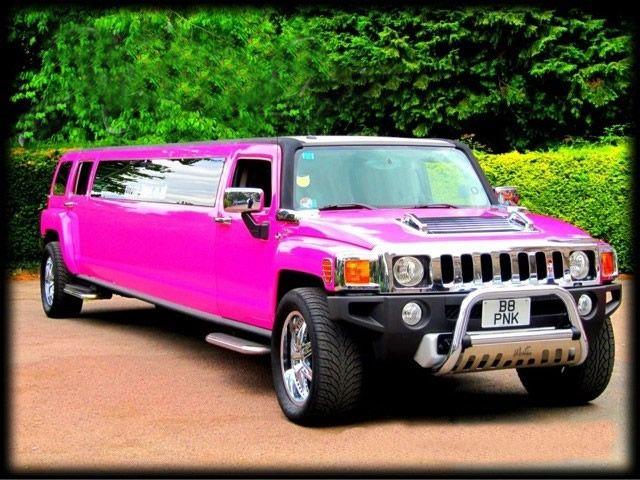 Pink Hummer Logo - Pink Hummer H3 Limo from Herts Limos