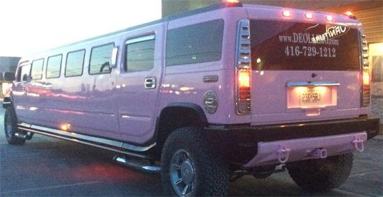 Pink Hummer Logo - Pink Limousine Service Toronto, Mississauga, Brampton