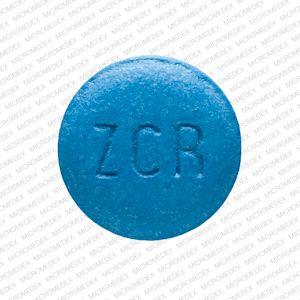 Z in Blue Circle Logo - Z Blue and Round - Pill Identification Wizard | Drugs.com
