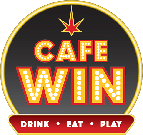 Win Logo - Cafe Win – New Video Gaming Cafe with Full Bar