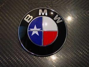 Custom BMW Logo - CUSTOM TEXAS STATE FLAG BMW EMBLEM OVERLAYS STICKERS - FITS EVERY ...
