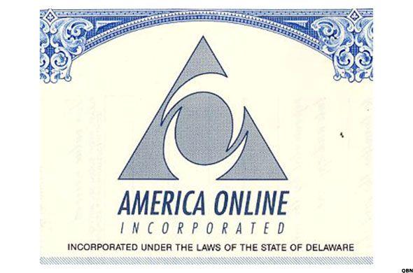America Online Logo - AOL's (AOL) Logo History -- From Control Video Corporation to ...