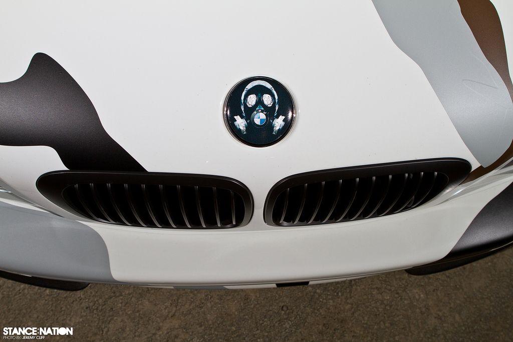 Custom BMW Logo - Arctic-Camo e46 BMW M3: Custom Logo | The custom made BMW em… | Flickr