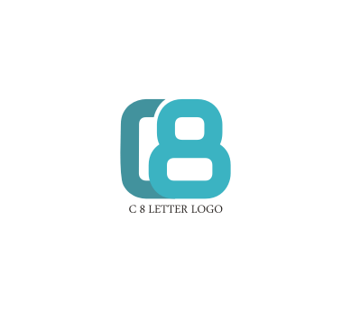 8 Letter Logo - C 8 letter logo design download. Vector Logos Free Download. List