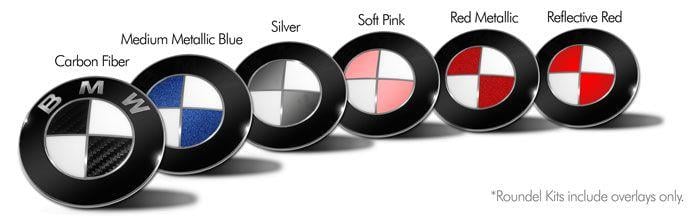Custom BMW Logo - EuroBadgez- BMW Roundel Overlays, 3 Series, 5 Series Roundels, 6 ...
