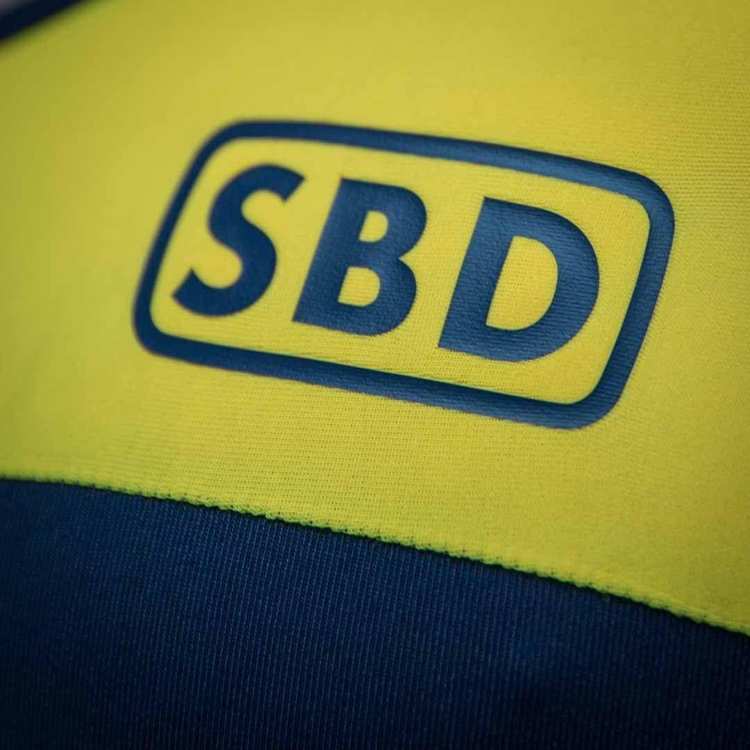 Navy Blue and Yellow Logo - SBD Singlet Blue & Yellow LIMITED EDITION