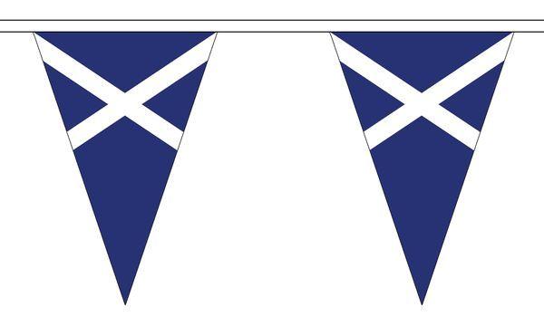 Blue Triangle Logo - Scotland Navy Blue Triangle Bunting 20m - 54 Flags